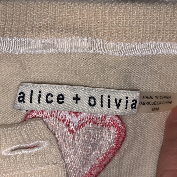 💛💙Alice + Olivia Heart Cardigan💜🧡 - Picture 8 of 8